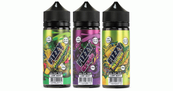 100 ml Range : FIZZY 100ML 0MG - 100 ml Range -| E liquid ...